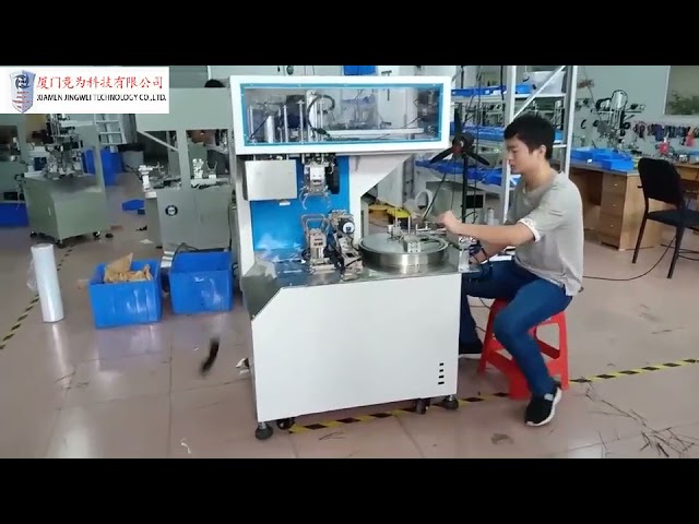 Machine de liage de bobines pour fils et câbles électriques - Emballeuse automatique