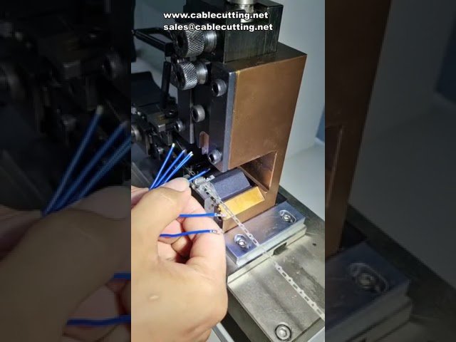 Machine à sertir électrique 2 tonnes pour cosses JST et Euro - Sertisseuse semi-automatique