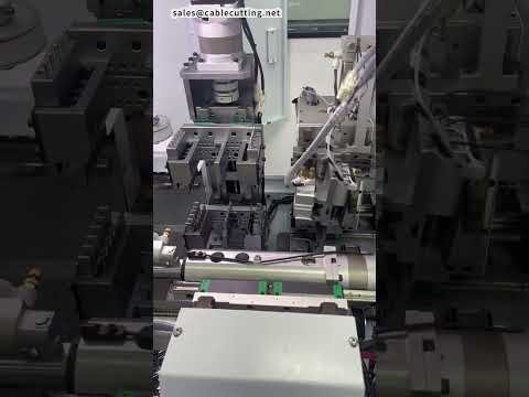 Machine à étamer double tête pour câbles ronds – Passage en tête unique #usine #machine