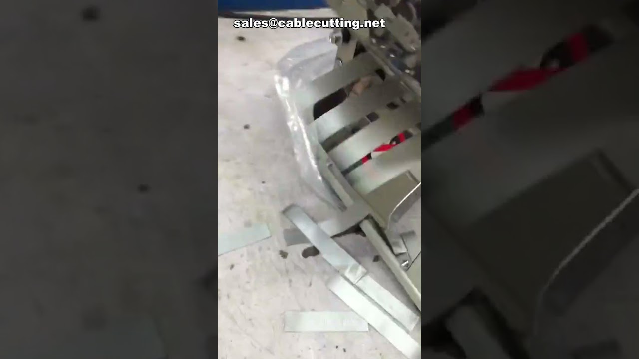 Machine de découpe à chaud pour ruban satiné | Découpeuse automatique de ruban