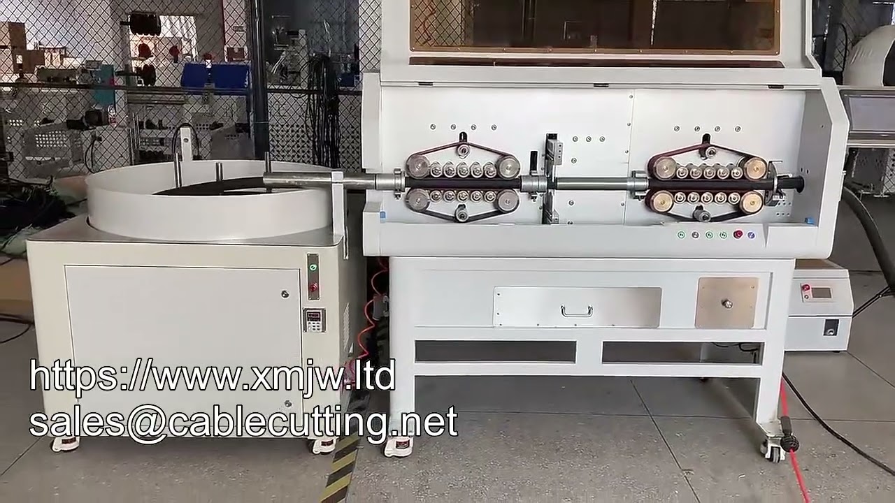 Dévidoir automatique pour gros câbles - Alimentation de bobine pour machine de coupe et dénudage 150mm²