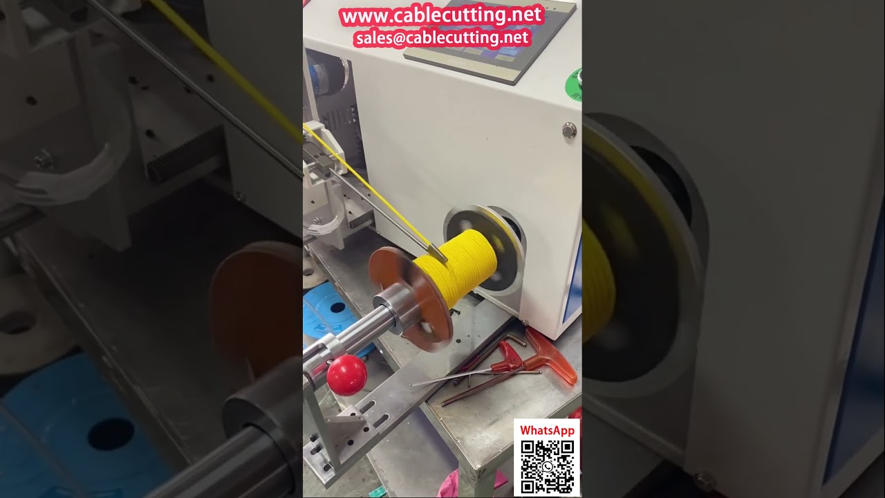 Bobineuse Enrouleuse Compteuse - Alignement de Précision pour Fil de Soudure PVC | Machine Automatique