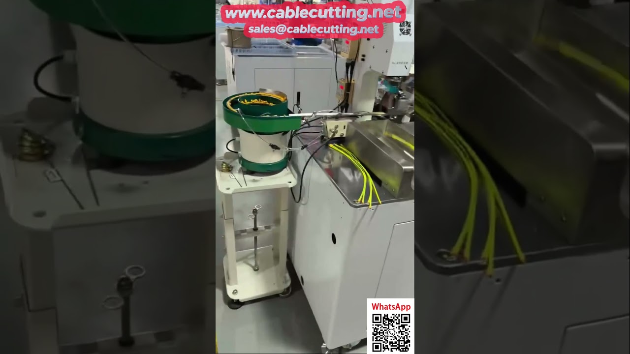 Presse à sertir automatique double tête pour bornes pré-isolées AWG 14-26