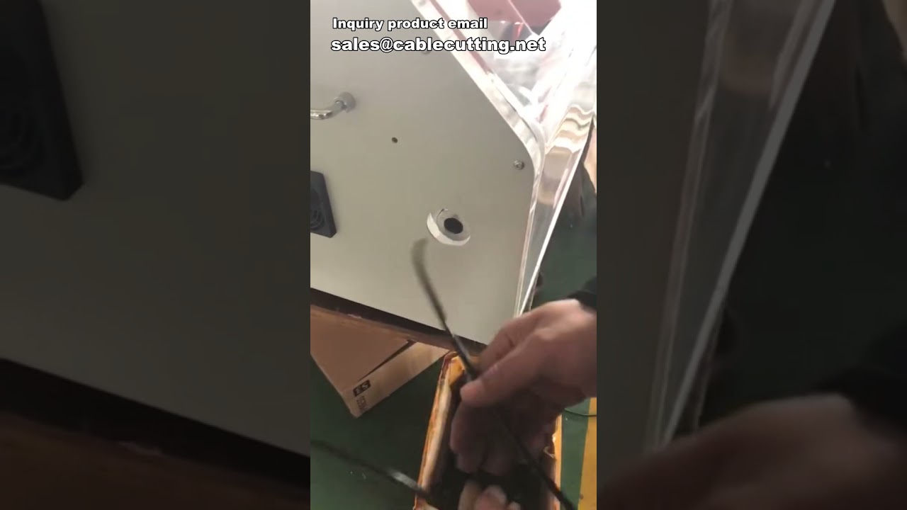 Machine à couper les tuyaux : automatique pour tubes PTFE et soufflets