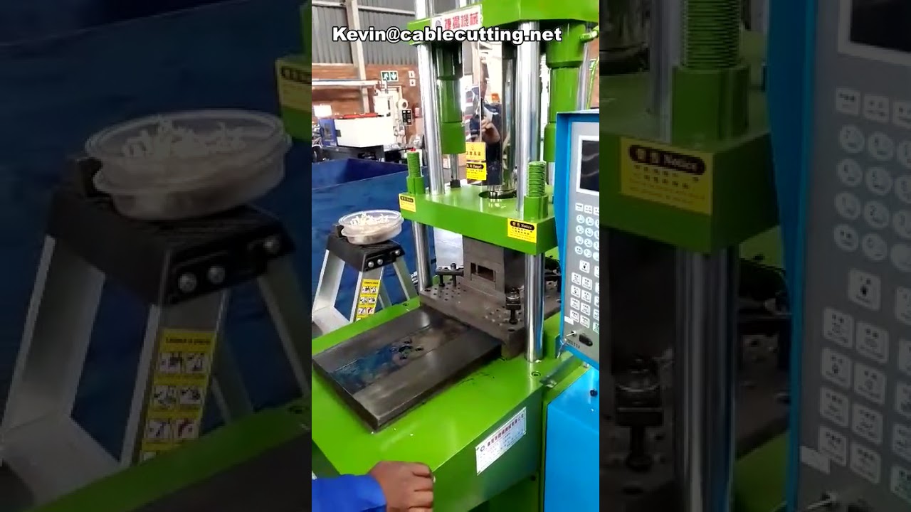 Machines entièrement électriques verticales pour fabrication de prises en plastique en Inde | Automatisation industrielle