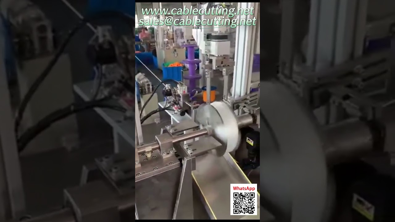 Atelier en action : Machine à bobiner automatique pour fil de coupe KG – Efficacité industrielle
