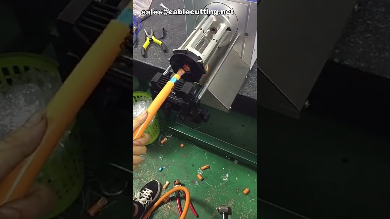 Équipement de dénudage de fils, machine de marquage haute température, dénudeuse rotative pour câbles mp4
