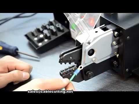Machine de sertissage pneumatique de bornes – Sertissage haute vitesse pour connecteurs industriels