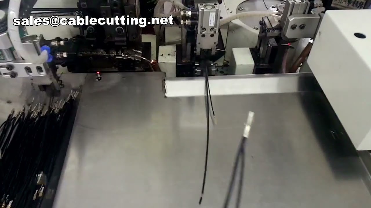 Machine à sertir combinée deux fils – Sertisseuse automatique performante