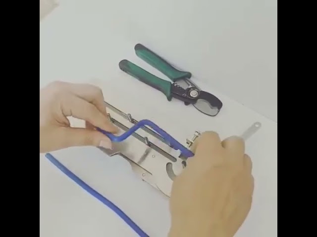 Cintreuse Portative pour Câbles Métalliques | Machine à Cintrer Manuelle Cuivre/Fer