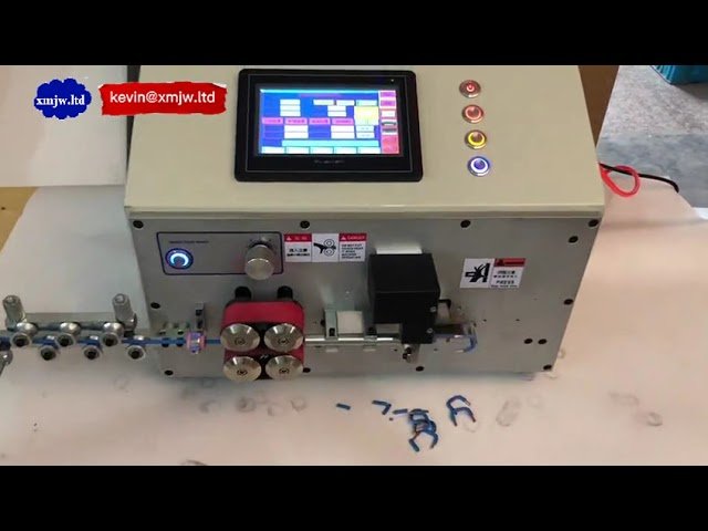 Machine à dénuder entièrement automatique, équipement de coupe de câbles et dispositif de pliage de bobines – Service après-vente inclus