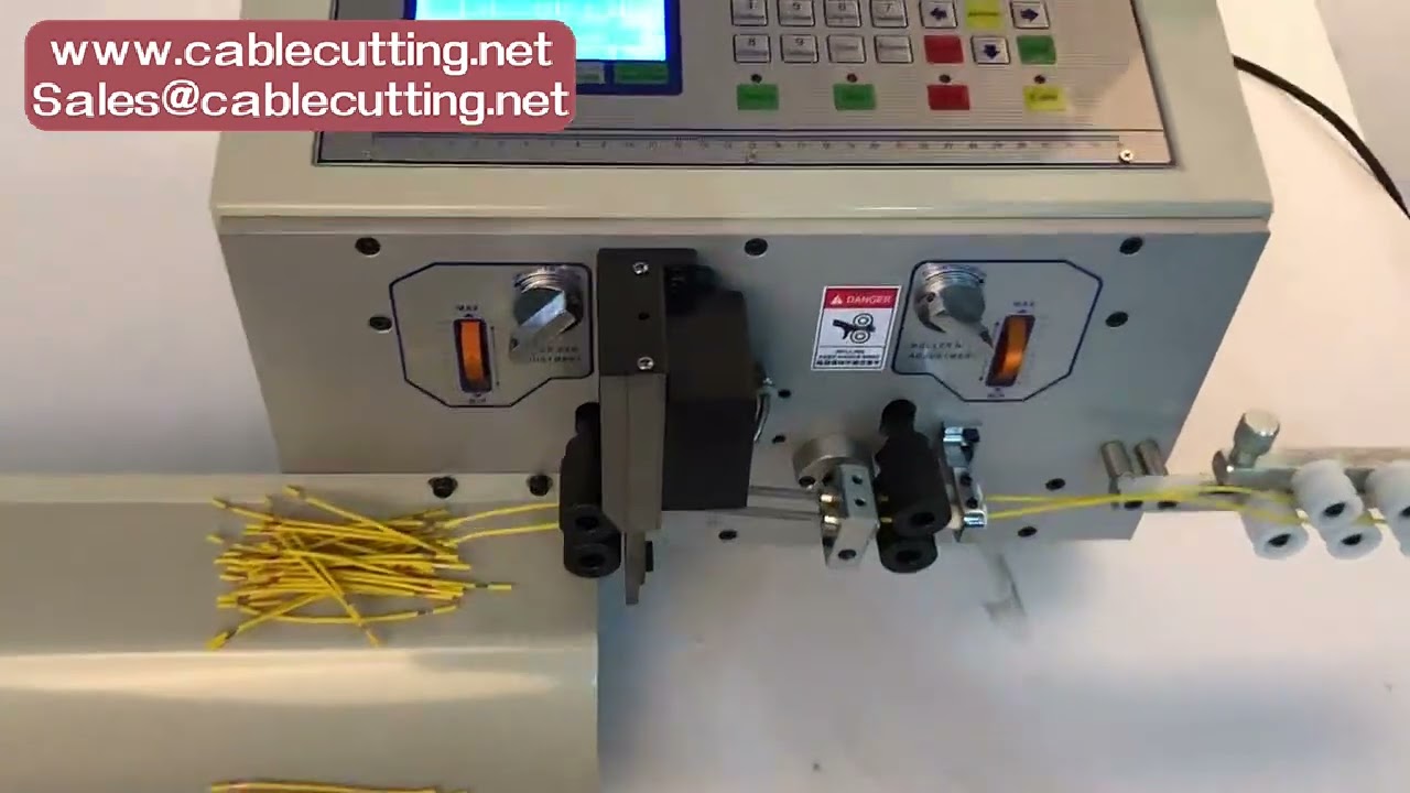 Dénudeur de fil automatique 0-1-4-5 mm² - Machine à dénuder et couper les câbles informatiques