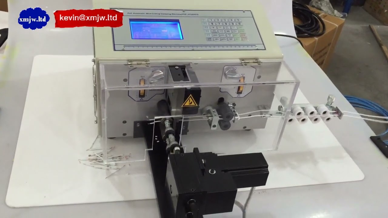 Machine à Dénuder et Couper les Fils Automatique – Dénudeuse Industrielle Haute Performance