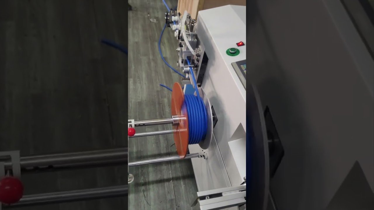 Mesure précise et enroulement net des tuyaux PE, PU et PVC