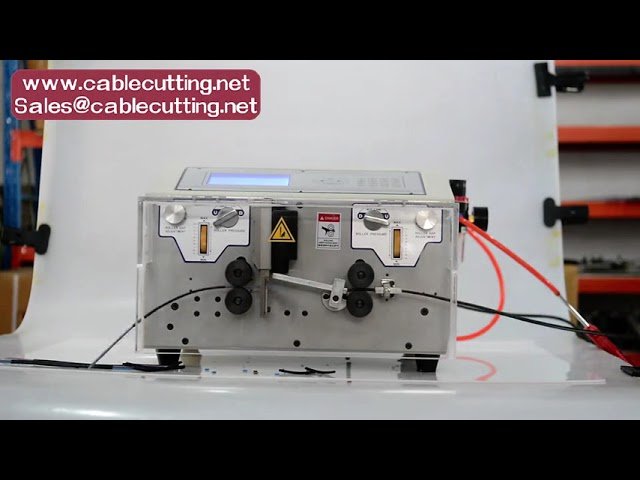 Dénudeur de fil automatique électrique - Coupe-câble cuivre jusqu'à 12 broches - Machine à dénuder et couper les câbles