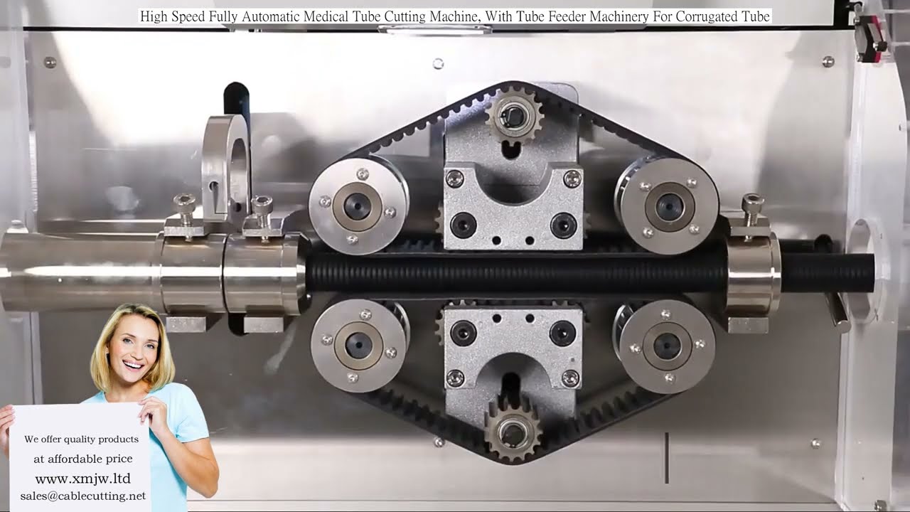 Machine de coupe de tubes médicaux entièrement automatique et à haute vitesse, avec alimentateur de tubes