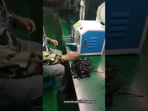 Machine automatique à attacher les câbles d'alimentation - Bobineuse de fils en forme de 8 et 0