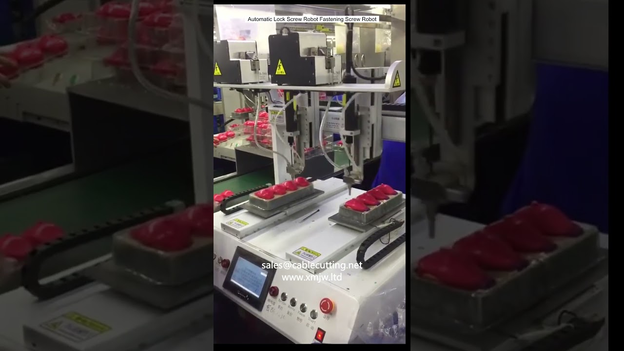 Robot de vissage automatique – Fixation robotisée de vis pour assemblage industriel