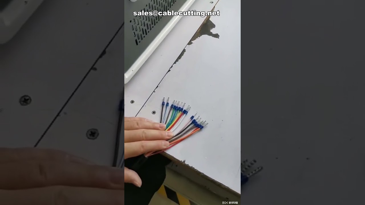 Machine à sertir semi-automatique pour embouts isolés et bornes de câbles – Efficacité industrielle