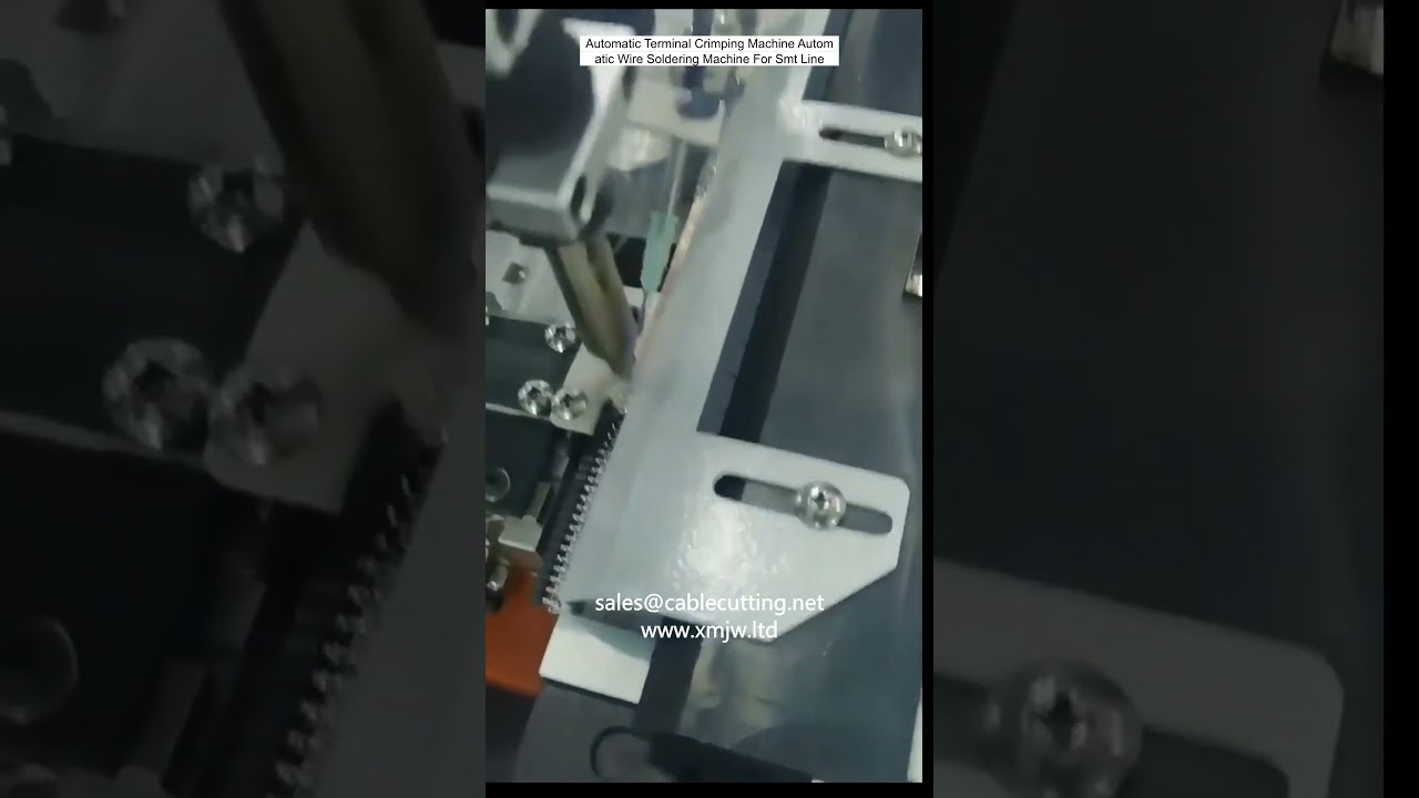 Machine de sertissage automatique et soudage de fils pour ligne SMT - Optimisez votre production