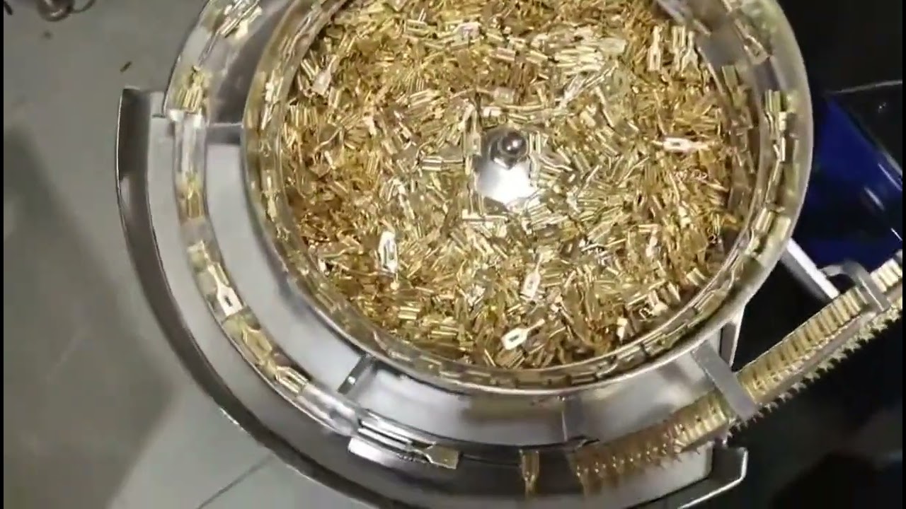 Machine à bornes libres avec bol vibrant – Équipement de sertissage haute vitesse