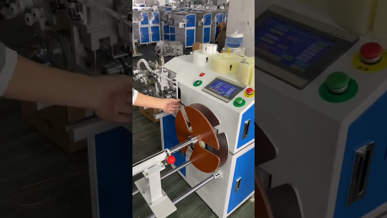 Machine automatique de comptage, tri, découpe, bobinage et enroulement de fil – Mesure précise #machine