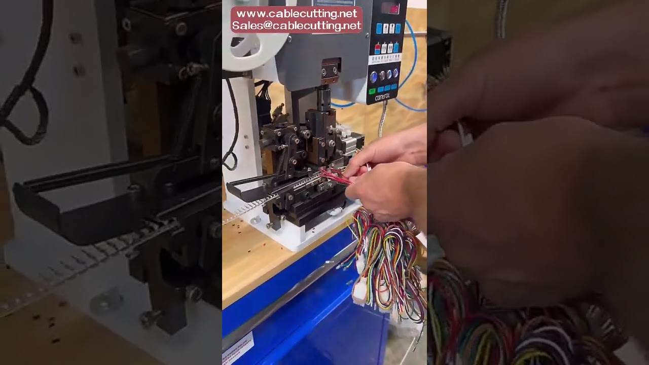 Machine de sertissage et dénudage 1,5T - Applicateur de terminaux de remplacement précis