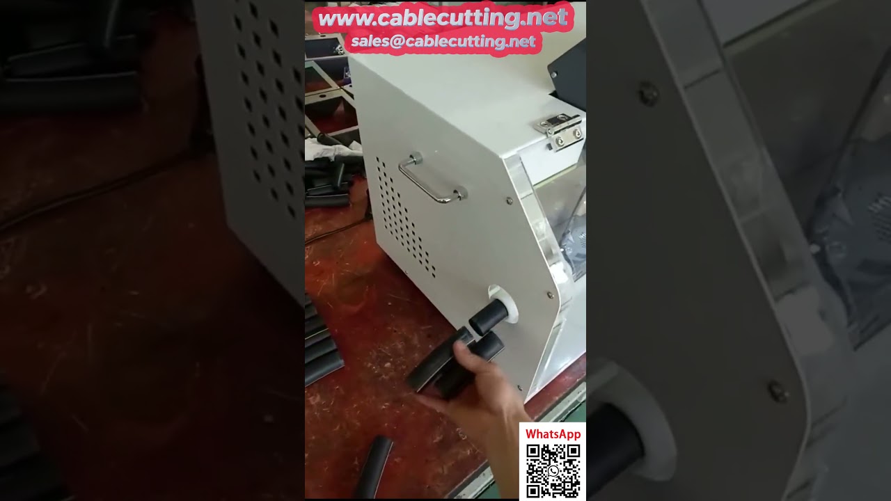 Coupe-tube ondulé de précision – Machine de découpe automatisée pour fils