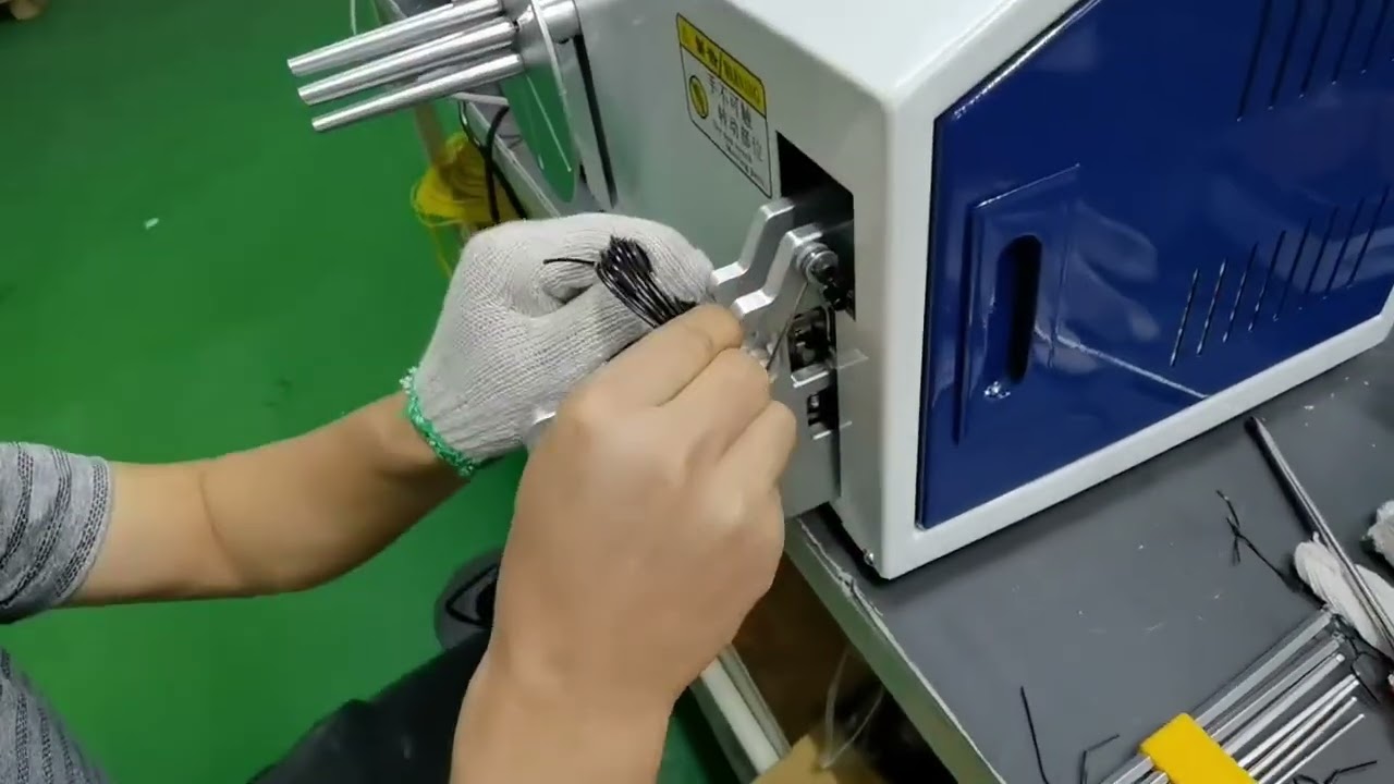 Démonstration réelle : bobinage et ligaturage de fils automatisés par impression 3D