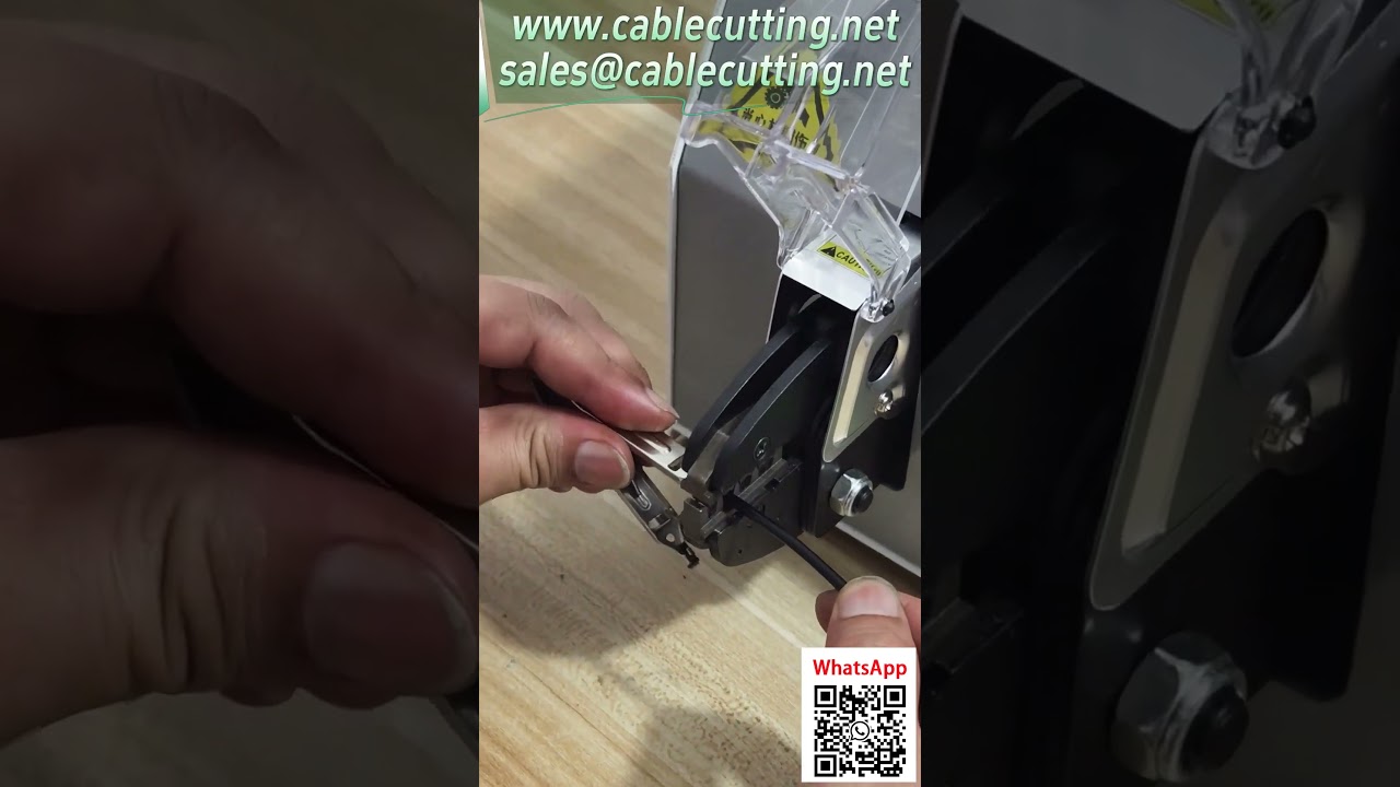 Sertisseuse électrique de cosses crocodile – Opération simple, connexion solide
