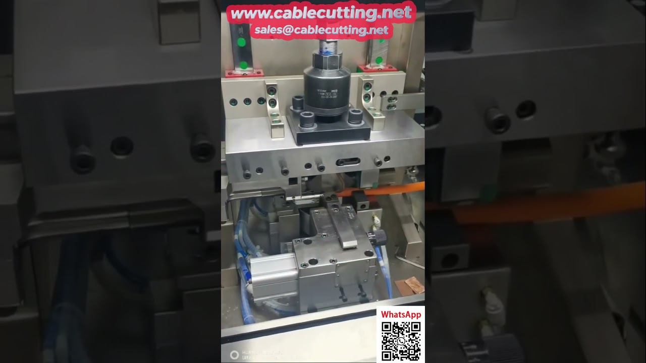 Soudeuse ultrasonique pour faisceaux de câbles de forte section | Assemblage automatisé