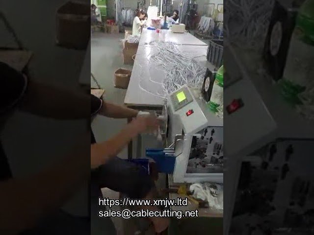Machine automatique de bobinage et d'attache de câbles USB | Enrouleuse de fil