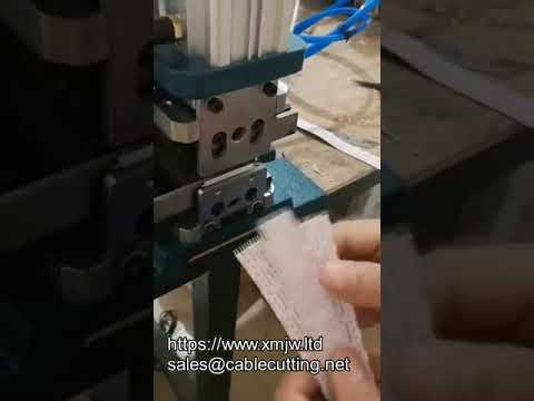 Machine à dénuder pneumatique automatique et manuelle – Coupe de gaine extérieure pour petits câbles