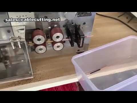 Machine de coupe et dénudage de fil émaillé – Décapant d'émail performant