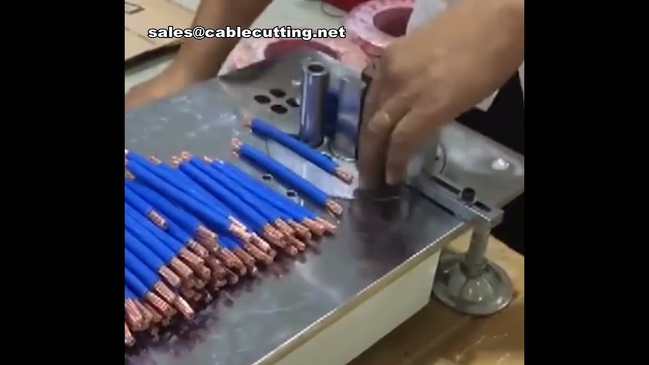 Machine à cintrer les fils électriques et outil de torsion pour faisceaux de câbles - Pliage automatique des câbles d'alimentation