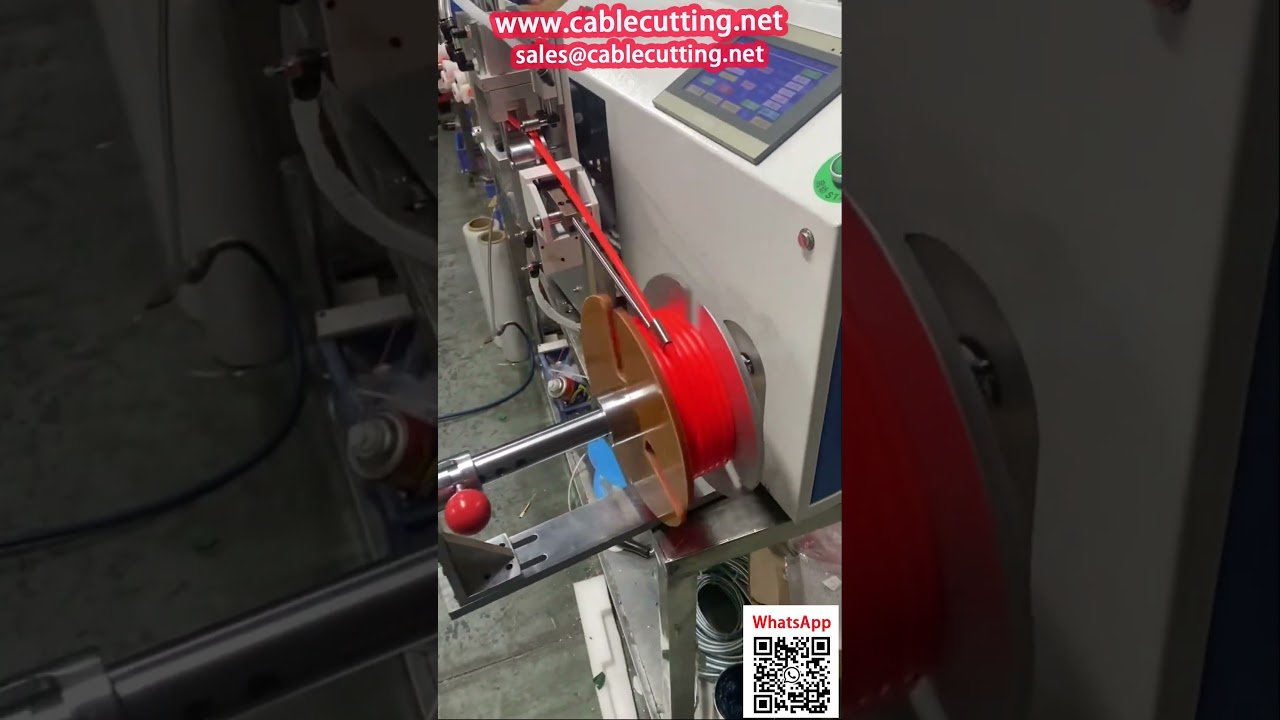 Machine de découpe et comptage automatique pour tubes PE – petites longueurs
