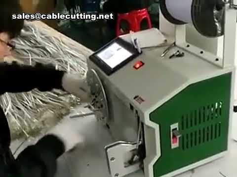 Machine automatique de bobinage de fil, de ligaturage et de serrage de câbles | Solution industrielle