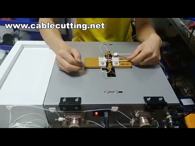 Machine de ligne de processus de câble USB – Production et poussée automatisées