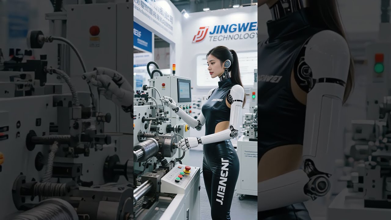 Démonstration du robot Beauty : machine de câblage automatisée #machine #câble #usine #fil #cnc
