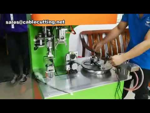 Machine à enrouler et lier les fils en forme de 8 – Automatisation efficace