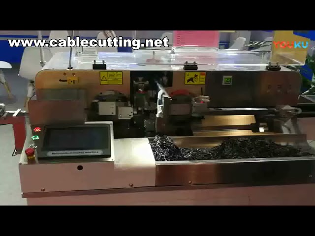 Machine à dénuder et couper les câbles automatique - Machine d'étamage de fil tout-en-un