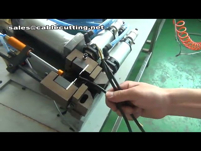 Machine à dénuder les câbles professionnelle | Outil de dénudage industriel