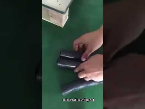 Machine de découpe de tubes ondulés épais YH B01 - Prix professionnel bas