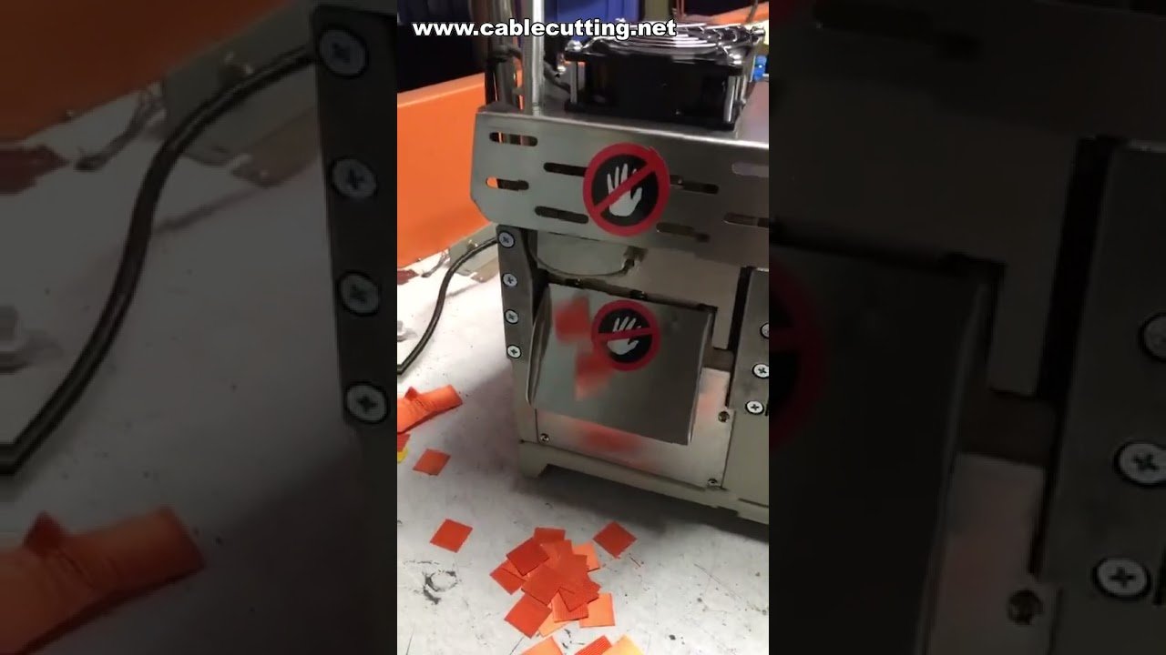 Machine de coupe automatique pour étiquettes et tissus - Coupe à chaud et à froid pour rubans et textiles