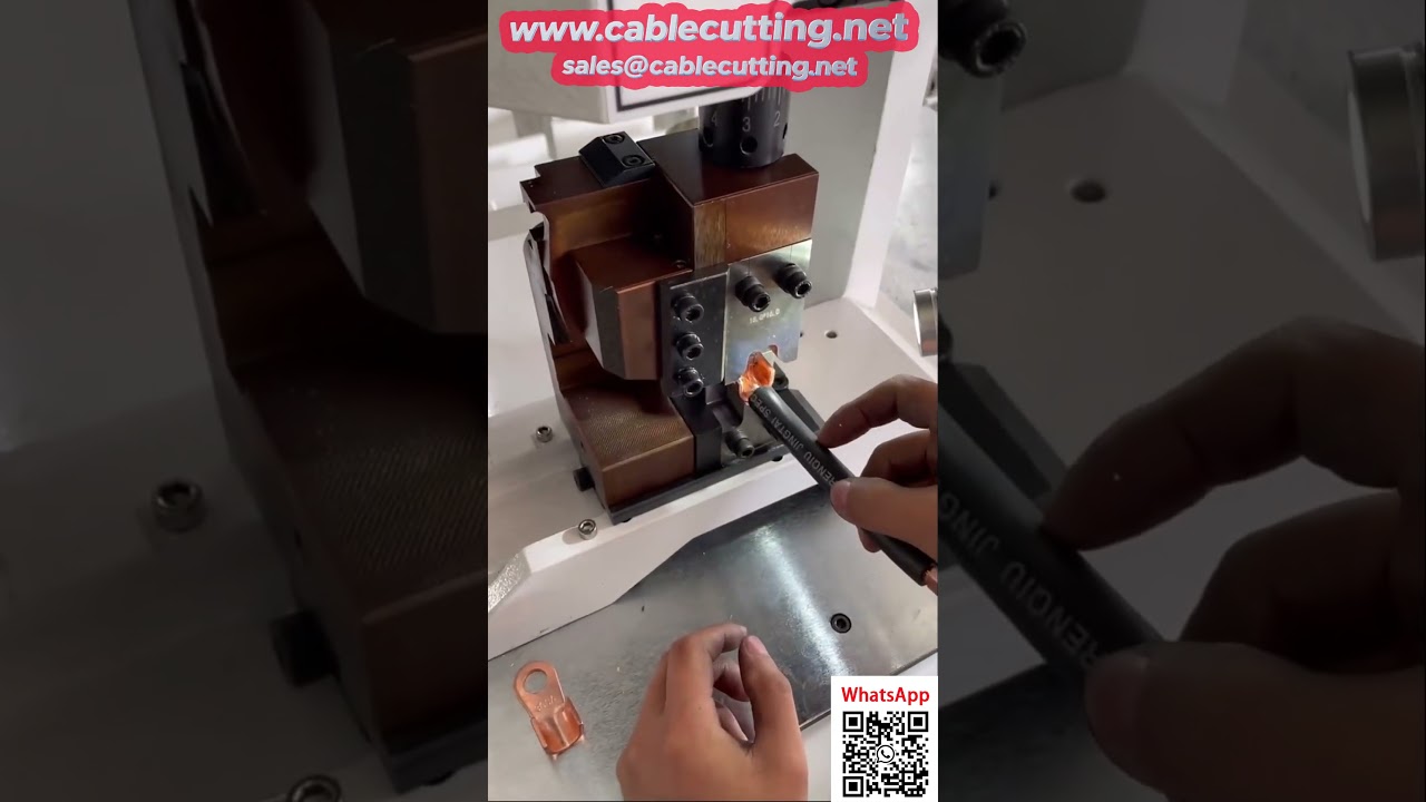 Presse à sertir dédiée 12T pour câbles de grande section – Sertissage haute pression fiable
