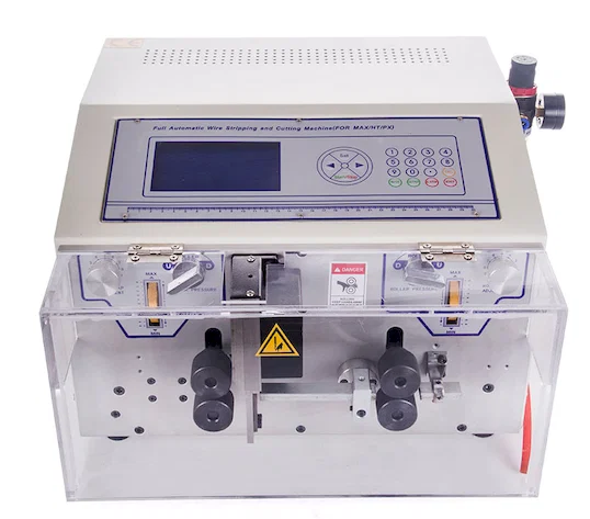 Coupeuse-Dénudeuse Automatique de Câble Plat WPM-09BHT - Machine de coupe et dénudage de fils