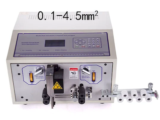 Machine de Dénudage de Fil Automatique WPM-09C - Machine de coupe et dénudage de fils