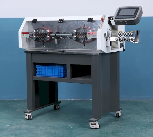 Coupeuse-Dénudeuse Robuste pour Gros Câbles WPM-30-300 - Machine de coupe et dénudage de fils
