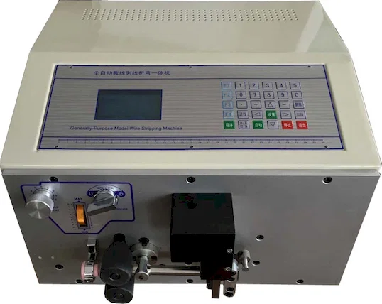 Machine de Coupe, Dénudage et Pliage de Fil WPM-09ZWJ - Machine de coupe et dénudage de fils